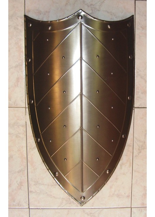 Bouclier médiéval avec trois points