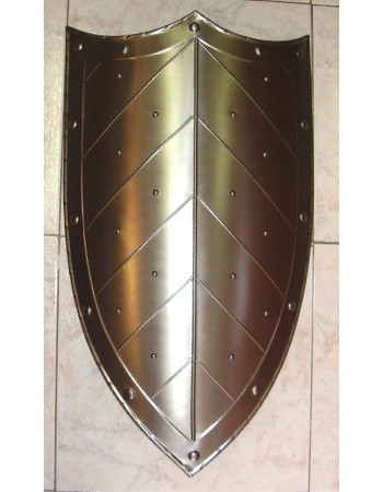 Bouclier médiéval avec trois points