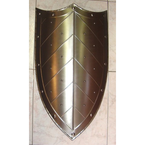 Bouclier médiéval avec trois points