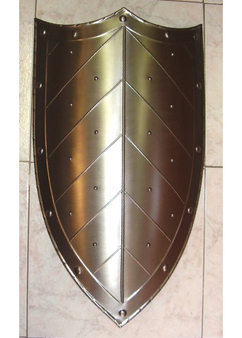 Bouclier médiéval avec trois points