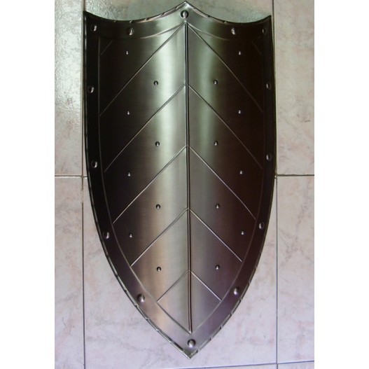 Bouclier médiéval avec trois points