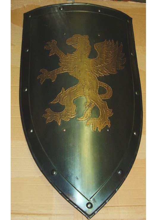 Bouclier médiévale avec griffon