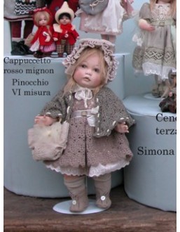 Poupée Porcelaine de Collection Simona