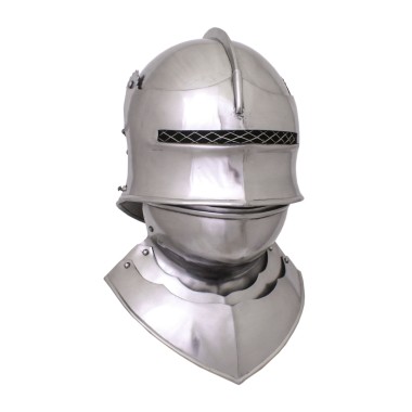 Sallet gothique avec masque