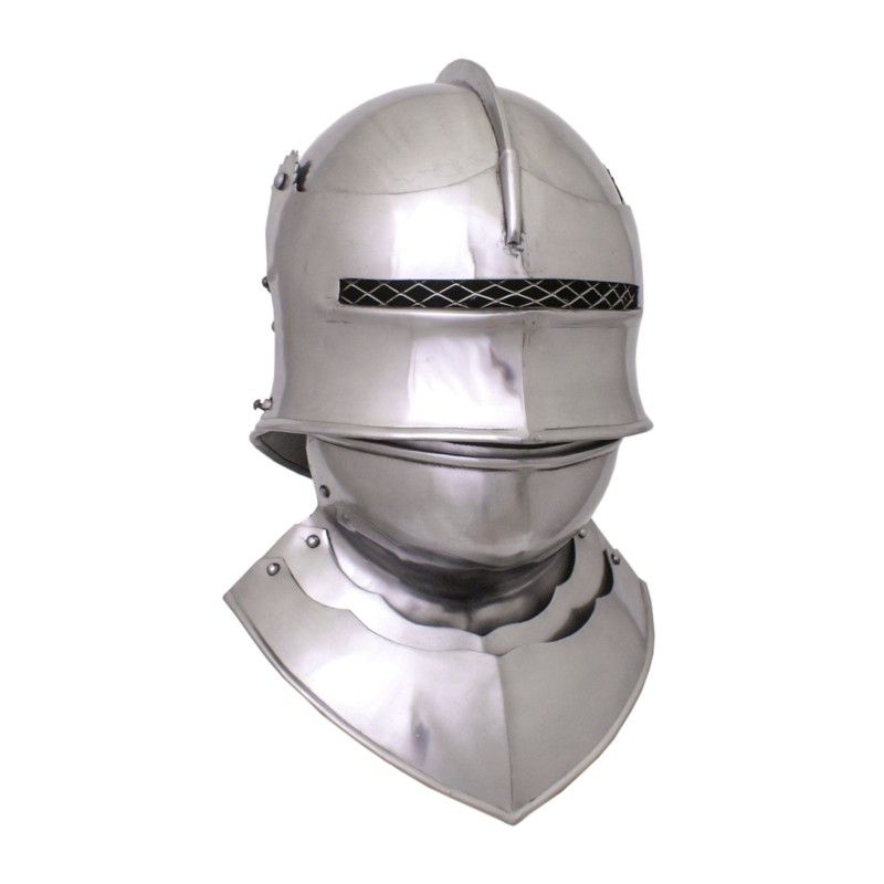Sallet gothique avec masque