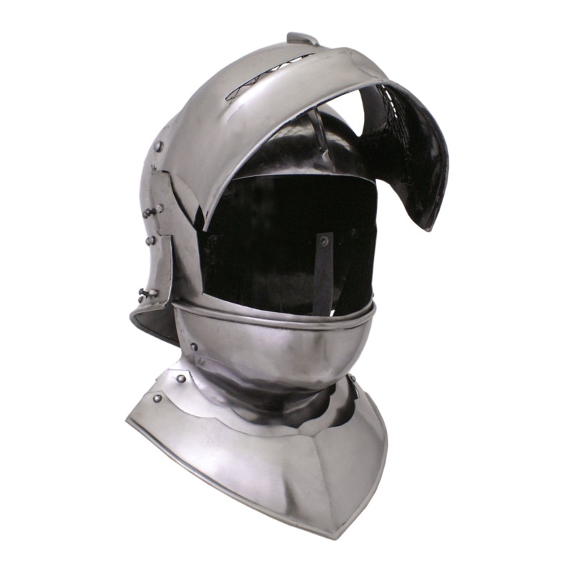 Sallet gothique avec masque