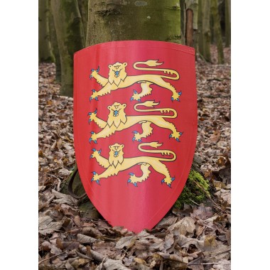Bouclier du roi Edouard Ier - Bouclier en bois, peint
