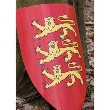 Bouclier du roi Edouard Ier - Bouclier en bois, peint