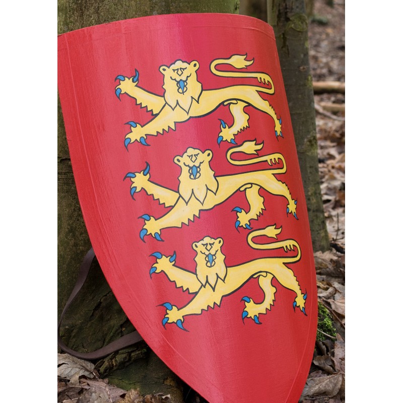 Bouclier du roi Edouard Ier - Bouclier en bois, peint
