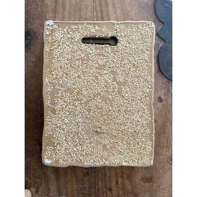 Empreinte historique de la Croix de Saint-Jacques-de-Compostelle 20 x 15 cm