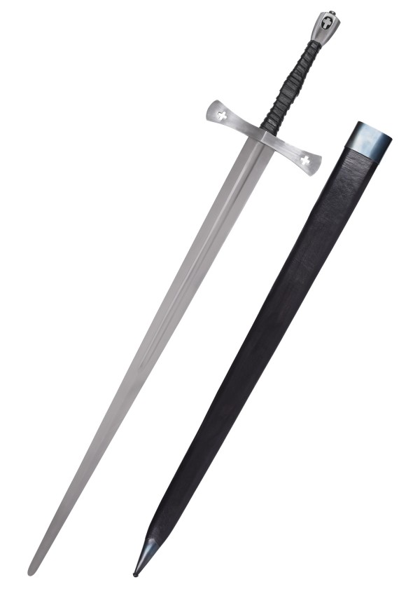 Épée médiévale de Tewkesbury avec fourreau, XVe siècle