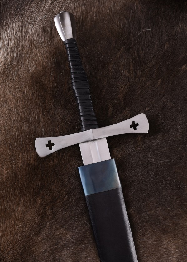Épée médiévale de Tewkesbury avec fourreau, XVe siècle