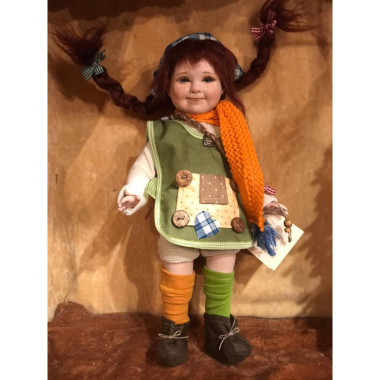 Poupée Porcelaine Fifi Brindacier