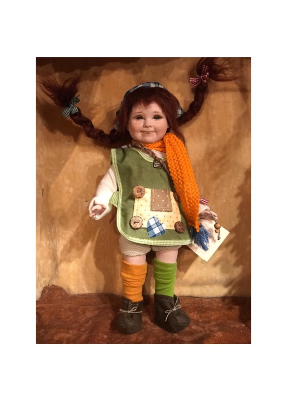 Poupée Porcelaine Fifi Brindacier