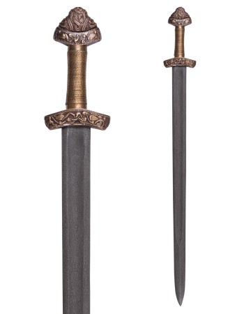 Épée viking de Dybäck avec fourreau, XIe siècle, lame Damas