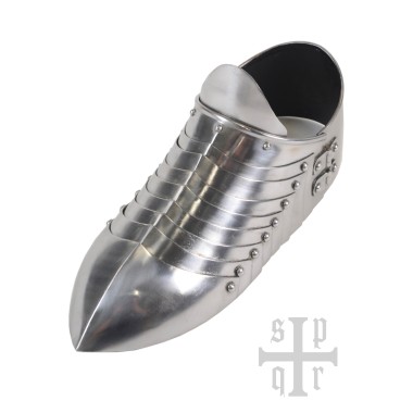 Sabatons Articulés acier 1,5 mm, paire