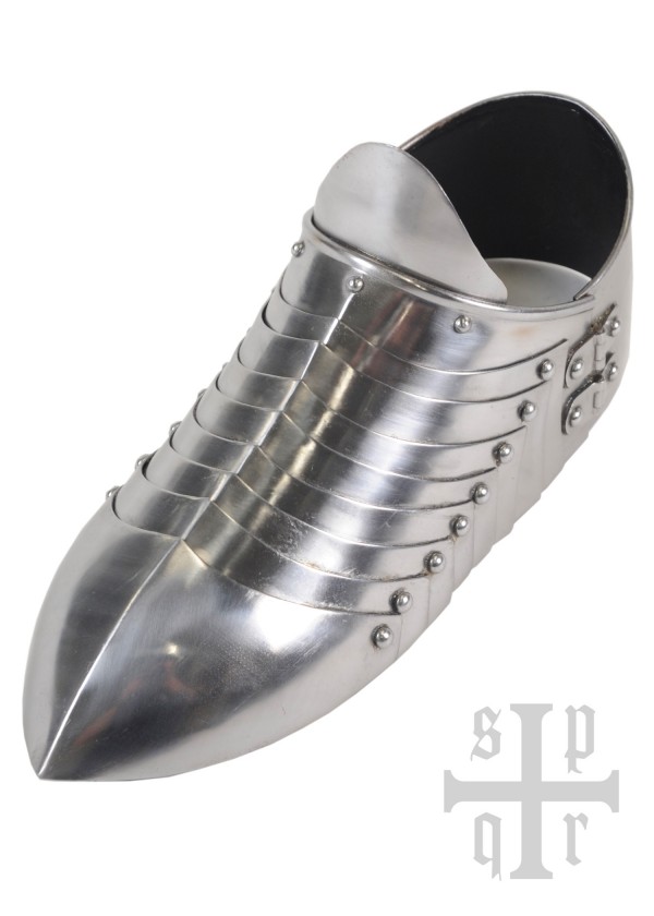Sabatons Articulés acier 1,5 mm, paire