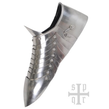 Sabatons Articulés acier 1,5 mm, paire