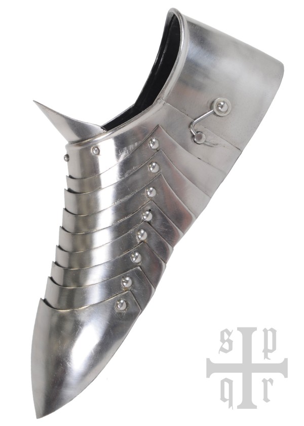 Sabatons Articulés acier 1,5 mm, paire