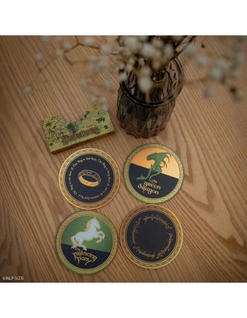 Lot de 4 sous-verre - Le Seigneur des Anneaux