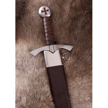Épée Templière - Épée fourreau inclus