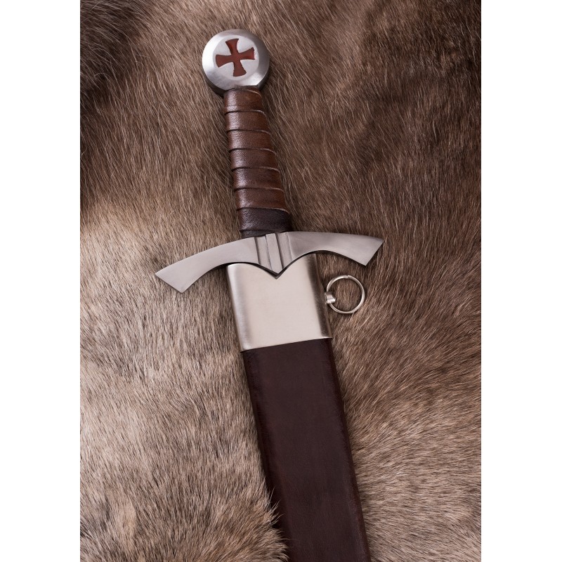 Épée Templière - Épée fourreau inclus
