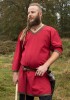 Tunique Viking - Tunique en coton, rouge foncé